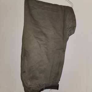 Ralph Lauren Olive Green Webbing Belt